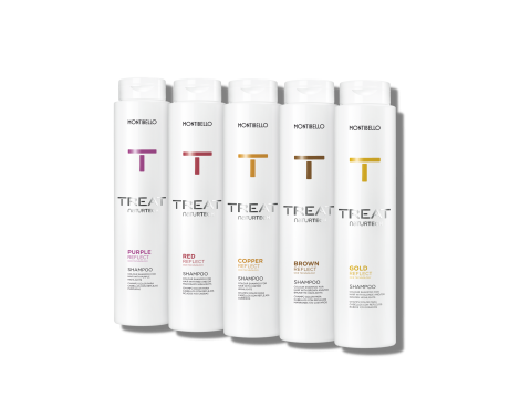 MONTIBELLO TREAT NATURTECH Colour Reflect szampon do włosów 300 ml | Purple - 3